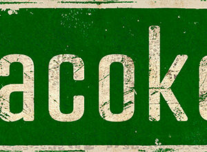 Vintage Highway Sign - Ocracoke 13