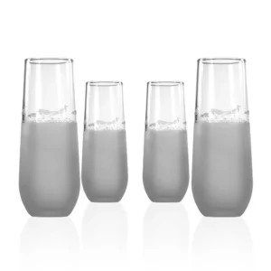 Sandpiper Champagne Flute - Set of 4